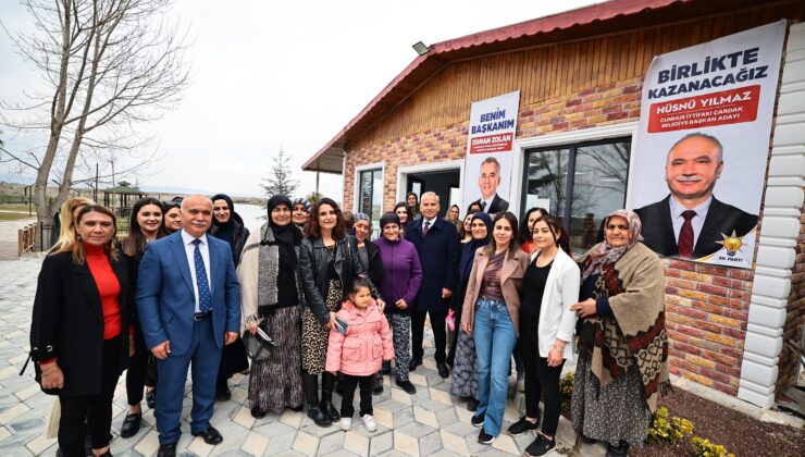 BAŞKAN ZOLAN’A ÇARDAK’TA SEVGİ SELİ