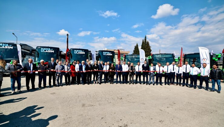 BÜYÜKŞEHİR’İN ULAŞIM FİLOSU GÜÇLENEREK BÜYÜYOR