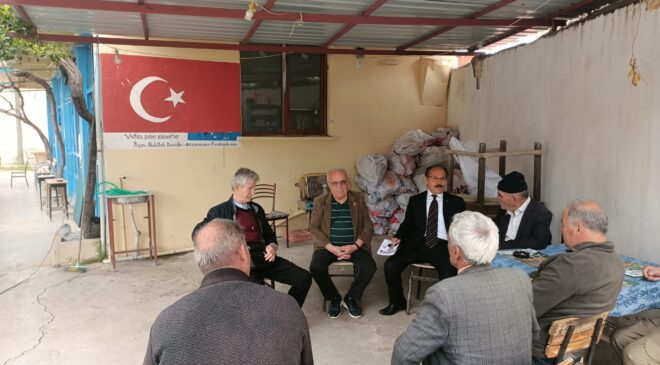 BAŞKAN ADAYI ÇOBANOĞLU, TAVASLILARLA BULUŞTU
