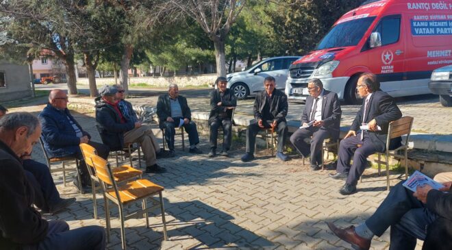 BAŞKAN ADAYI MEHMET ÇOBANOĞLU: GEREKSİZ DEĞİL ÖNCELİKLİ YATIRIMLAR