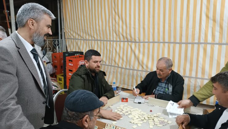 BAŞKAN ADAYI MEHMET FATİH AKTAŞ, ESNAFLARI ZİYARET ETTİ