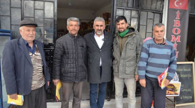 TÜRKAY BERBEROĞLU, SEÇİM ÇALIŞMALARINA GÜNEŞ DOĞMADAN BAŞLADI