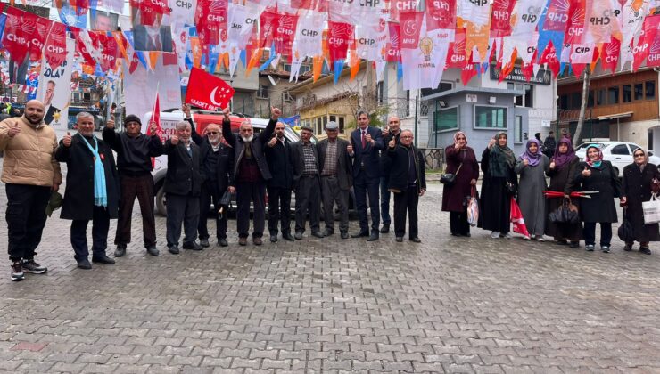 BAŞKAN ADAYI KUDRET KOLBAŞI, VATANDAŞLARLA BİR ARAYA GELDİ