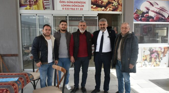 BAŞKAN ADAYI TÜRKAY BERBEROĞLU, SEÇİM ÇALIŞMASINI DÖRT KOLDAN YÜRÜTÜYOR