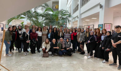 DSHMYO’DA ‘SONBAHARIN ANESTEZİK ETKİSİ’ ADLI SERGİ AÇILDI