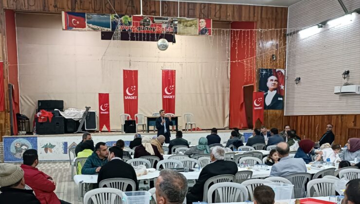 İFTAR PROGRAMINDA BİR ARAYA GELDİLER