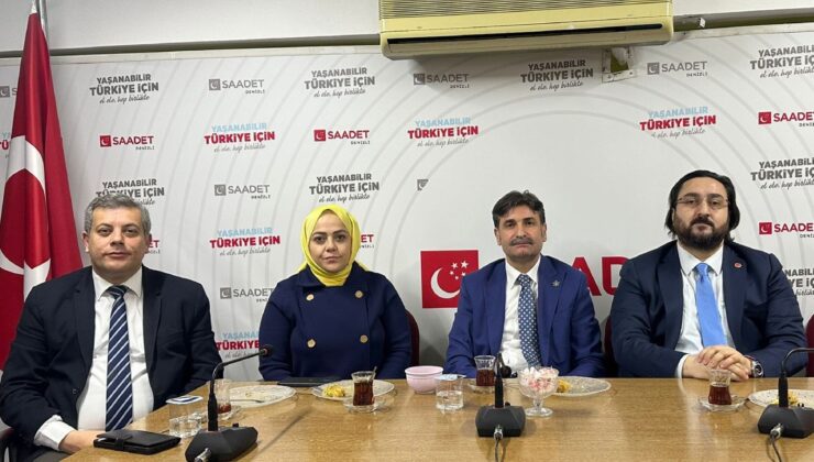 SAADET PARTİSİ VE GELECEK PARTİSİ ADAYLARI BİR ARAYA GELDİ