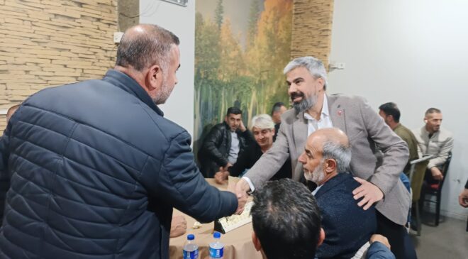 BAŞKAN ADAYI AKTAŞ, PROJELERİNİ ANLATTI