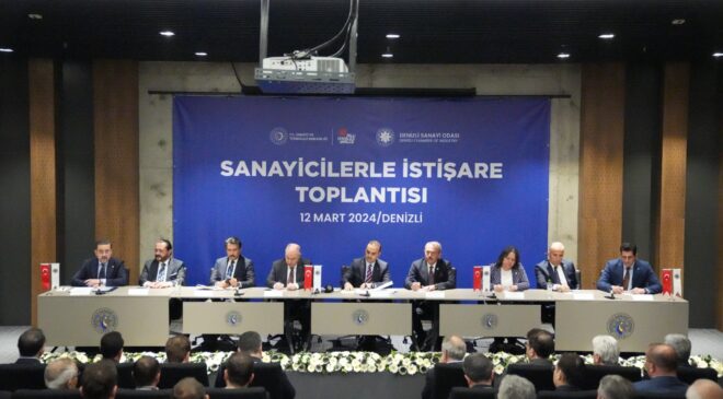 DSO’DA, BAKAN KACIR İLE İSTİŞARE TOPLANTISI GERÇEKLEŞTİRİLDİ