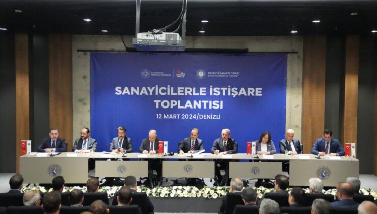 DSO’DA, BAKAN KACIR İLE İSTİŞARE TOPLANTISI GERÇEKLEŞTİRİLDİ