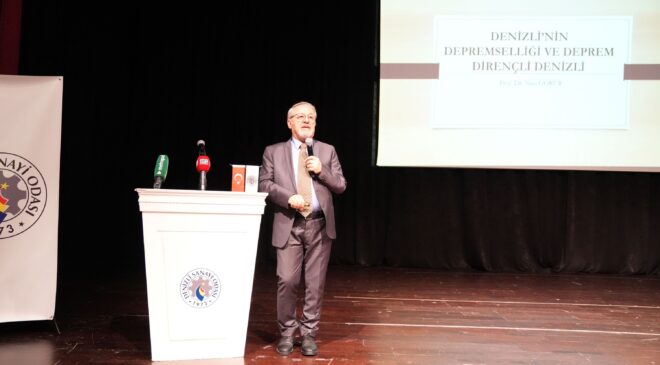 DEPREME DİRENÇLİ DENİZLİ SEMİNERİ YOĞUN İLGİ GÖRDÜ