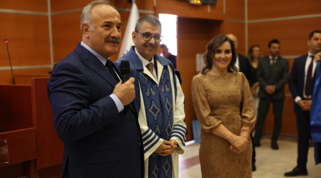 PAÜ, MGK GENEL SEKRETERİ SEYFULLAH HACIMÜFTÜOĞLU’NU AĞIRLADI