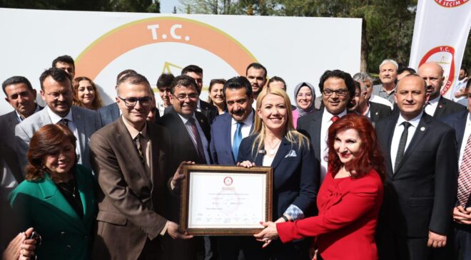 ŞENİZ DOĞAN MAZBATASINI ALDI