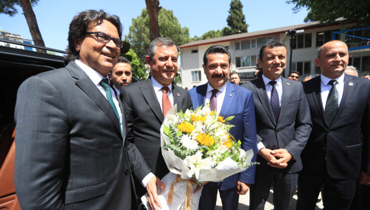 CHP GENEL BAŞKANI ÖZEL, ERTEMUR’U ZİYARET ETTİ