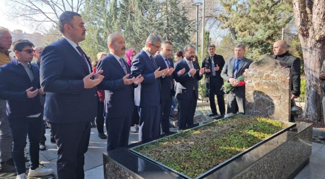 MHP İL BAŞKANI YILMAZ: BAŞBUĞUMUZUN FİKİRLERİ TÜRK DÜNYASINA BAYRAK OLMAKTADIR