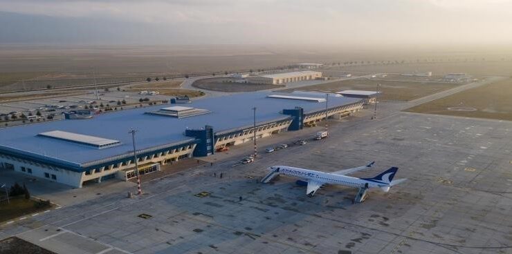 ÇARDAK HAVALİMANI’NDAN 40 BİN 489 YOLCU UÇTU