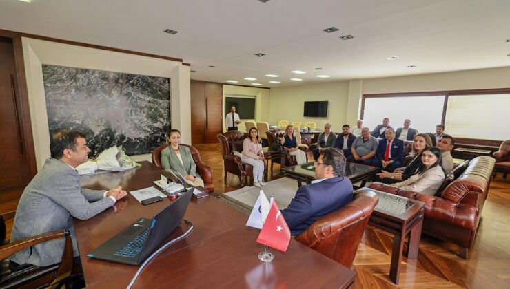 CHP MERKEZEFENDİ İLÇE ÖRGÜTÜ’NDEN BAŞKAN ÇAVUŞOĞLU’NA ZİYARET