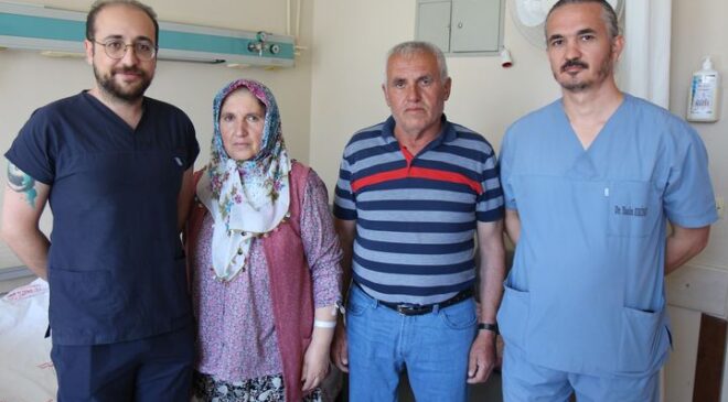 İLK KEZ UYGULANAN VATS YÖNTEMİYLE SAĞLIĞINA KAVUŞTU