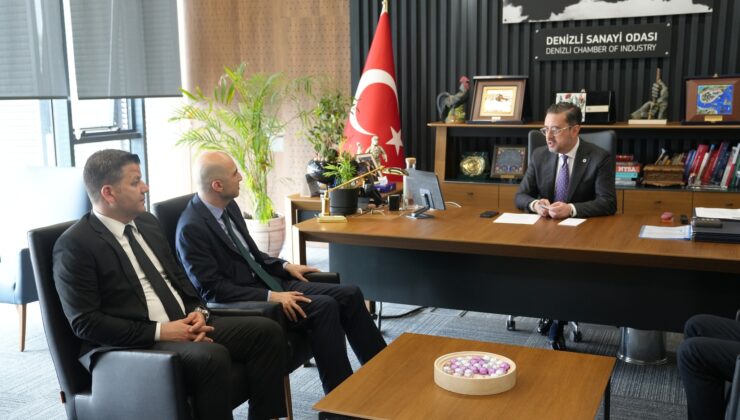 KOSGEB BAŞKANI İBRAHİMCİOĞLU’NDAN BAŞKAN KASAPOĞLU’NA ZİYARET