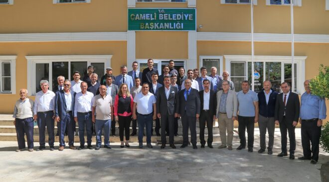 NİHAT ZEYBEKCİ, BAŞKAN ARSLAN’I TEBRİK ETTİ