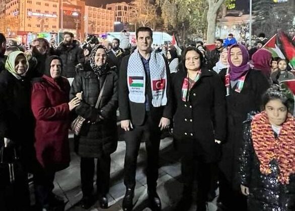 BAŞKANI GÜNGÖR: İSRAİL ALÇAKLIĞIN DİBİNDESİN