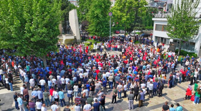 BÜYÜKŞEHİR’DE 1 MAYIS COŞKUSU