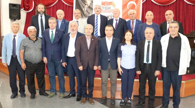 TGK’DA GENEL BAŞKAN KOLAYLI GÜVEN TAZELEDİ