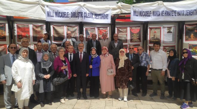 GENEL BAŞKAN NACAR: MİLLİ MÜCADELE DEMEK; EGEMEN MİLLET, EGEMEN DEVLET MUHTEŞEM TÜRKİYE DEMEKTİR