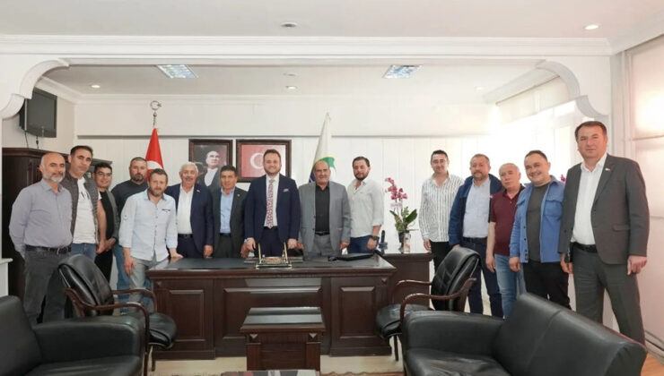 STK’LAR BAŞKAN DERE’Yİ ZİYARET ETTİ