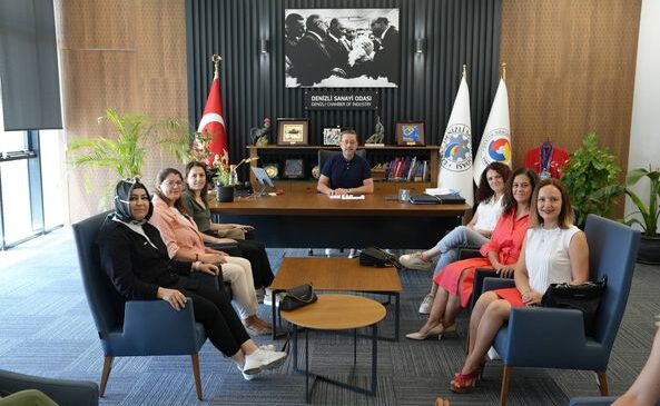 KADIN GİRİŞİMCİLERDEN KASAPOĞLU’NA ZİYARET