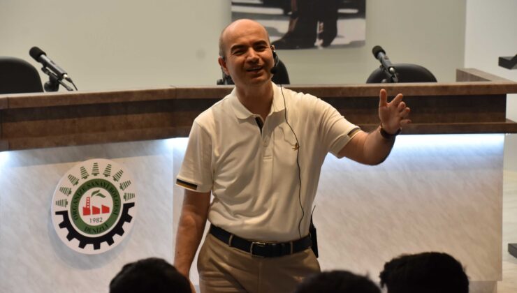 PROF. DR. ERSAN ÖZ, DENİZLİLİ ÖĞRENCİLERLE BULUŞTU