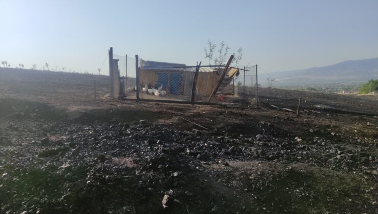 KÜMESTEKİ HAYVANLARI KURTARMAK İSTERKEN YARALANDI