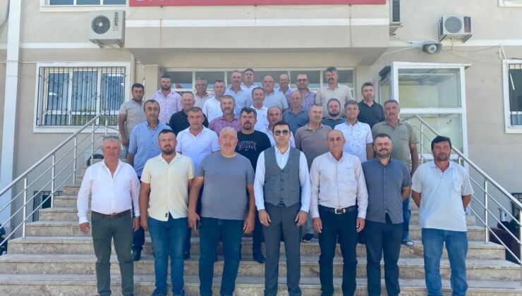 KAYMAKAM AKBULUT, MUHTARLARI KABUL ETTİ