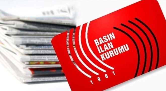 BASIN İLAN KURUMU 13 ŞUBESİNİ KAPATTI
