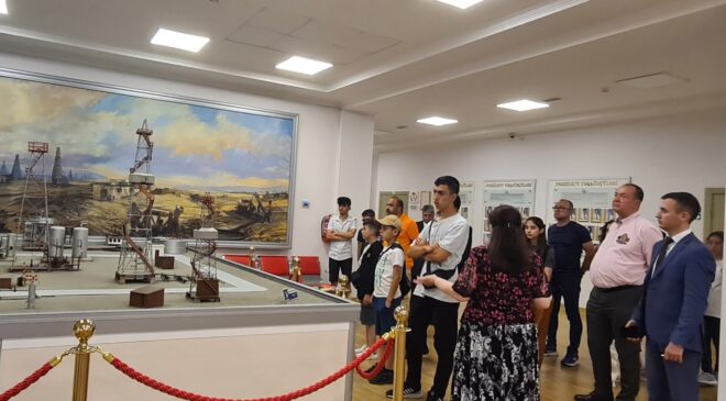 ÇAMELİ HEYETİ, BAKÜ’DE PETROL ÇIKARMA SÜRECİNİ YERİNDE GÖRDÜ