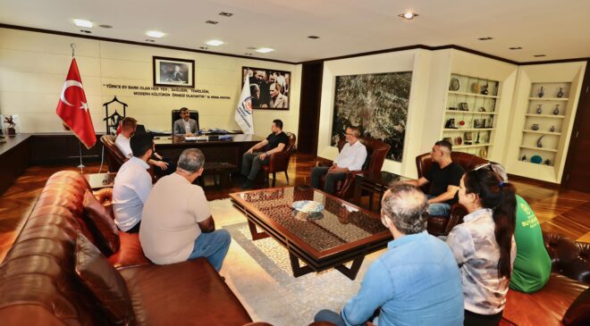 BAŞKAN ÇAVUŞOĞLU’NDAN PERAŞ İŞÇİLERİNE MÜJDE