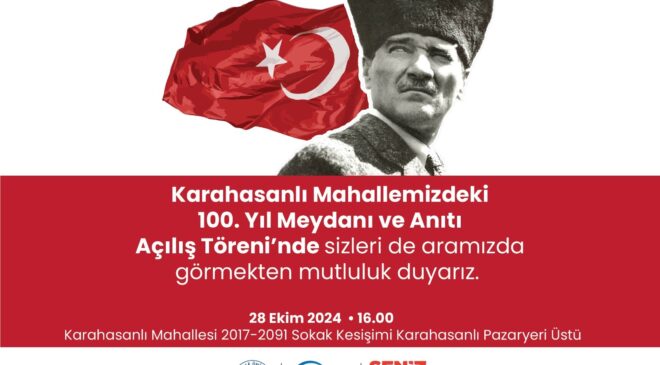 MERKEZEFENDİ’DE 100. YIL MEYDANI VE ANITI AÇILIYOR