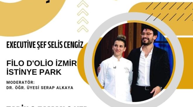 PAÜ Mezunu Executive Şef Selis Cengiz PAÜ Turizm Fakültesi’nin Konuğu Oldu