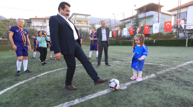 PAMUKKALE BELEDİYESİNDE FUTBOL HEYECANI YAŞANMAYA BAŞLADI