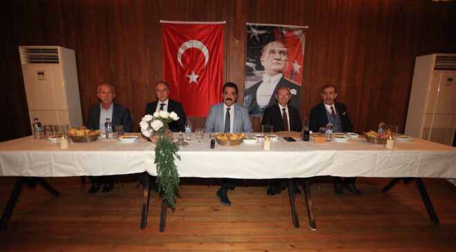 BAŞKAN ERTEMUR MUHTARLARLA BULUŞTU