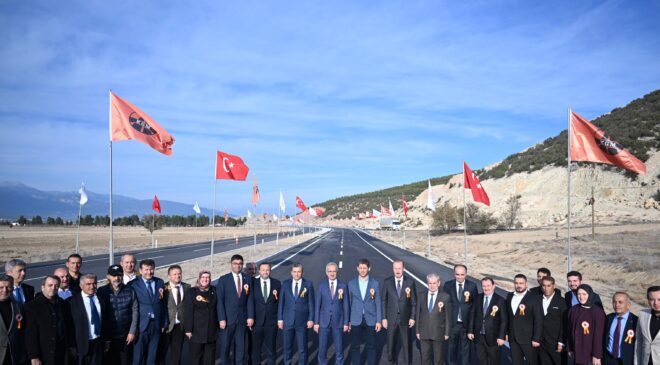 ANTALYA’DA DEV PROJE HİZMETE GİRDİ