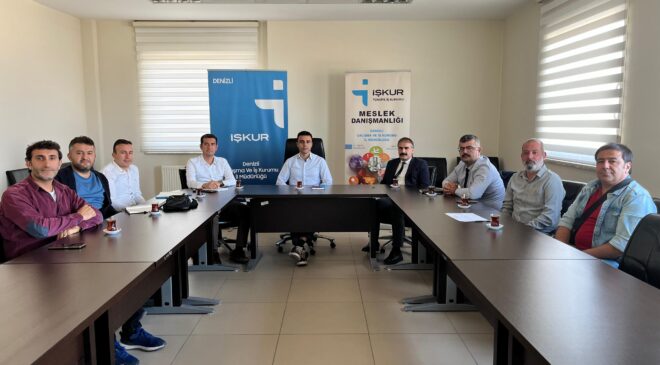 Denizli İŞKUR’da MBRD Toplantısı Gerçekleştirildi