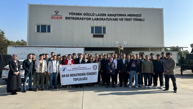 Ar-Ge Mekatronik Öğrenci Topluluğu TÜBİTAK BİLGEM’i Ziyaret Etti