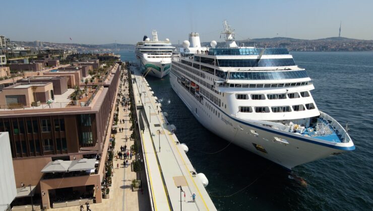 10 AYDA 1,7 MİLYON KRUVAZİYER YOLCU 