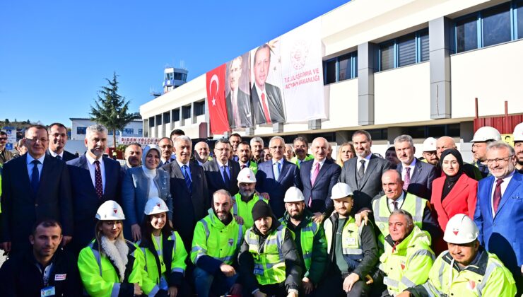 TRABZON YENİ HAVALİMANI 1. ETAP ÇALIŞMALARI NİSAN 2025’TE TAMAMLANACAK