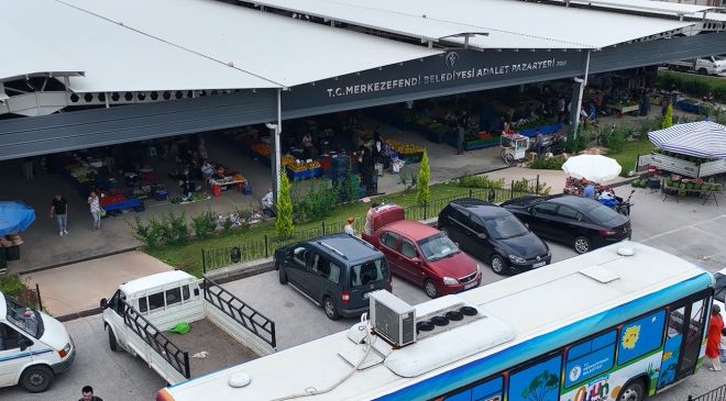 MERKEZEFENDİ’NİN MODERN PAZAR YERLERİNDE EN İYİ ŞEKİLDE HİZMET VERİLİYOR