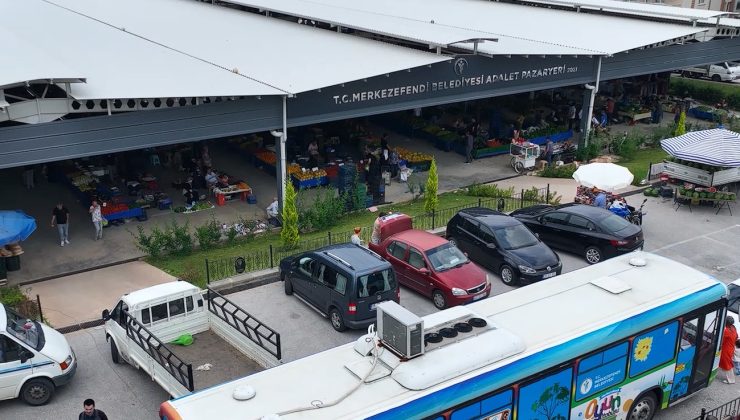 MERKEZEFENDİ’NİN MODERN PAZAR YERLERİNDE EN İYİ ŞEKİLDE HİZMET VERİLİYOR