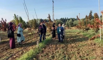 AYDINLI KADIN ÇİFTÇİLERDEN PROJE GEZİSİ