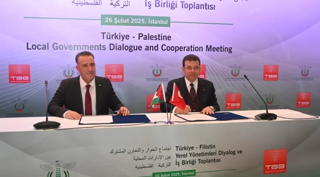 Türkiye-Filistin Yerel Yönetimleri Diyalog ve İş Birliği Toplantısı