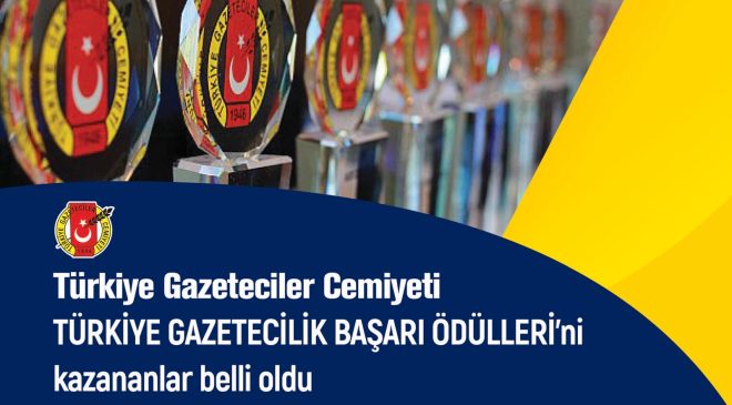 TGC 66.Türkiye Gazetecilik Başarı Ödüllerini kazananlar belli oldu